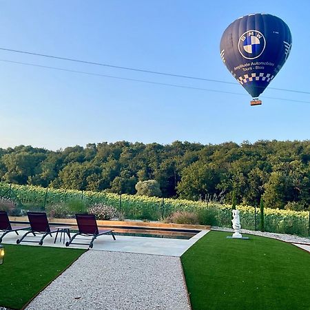 Sans Souci Bed And Breakfast Luxe Heated Pool And Restaurant Luzillé Esterno foto