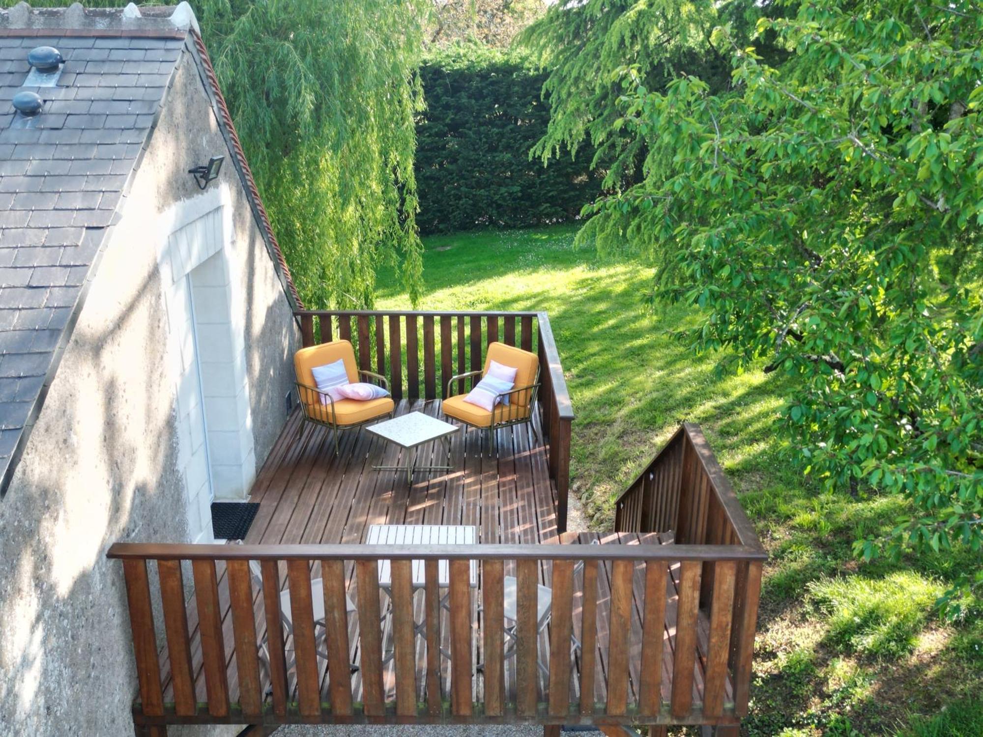 Sans Souci Bed And Breakfast Luxe Heated Pool And Restaurant Luzillé Esterno foto